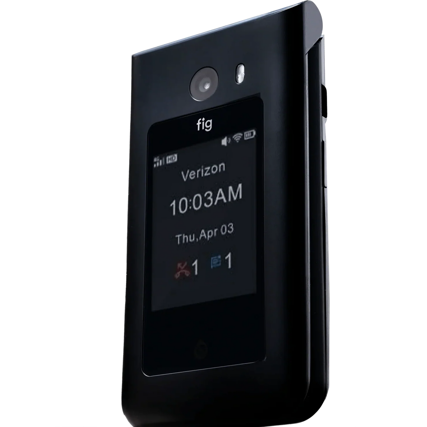 FIG Core Kosher Flip Phone With Talk & Text, Non-Touch Screen (With Android Auto)