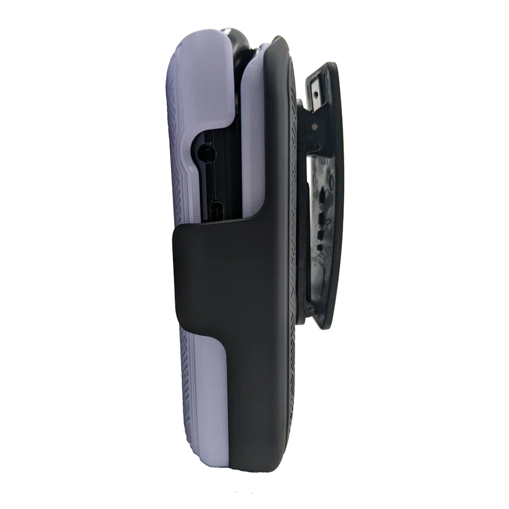 Hard Shell Cover with Holster for Sunbeam F1 Horizon Flip Phones (Black or Blue)