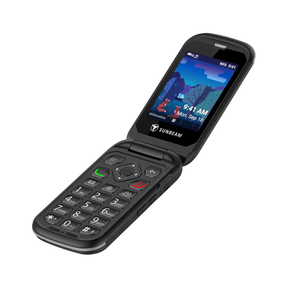 Sunbeam F1 Pro Aspen – Rugged Dumbphone with Hotspot and Waze