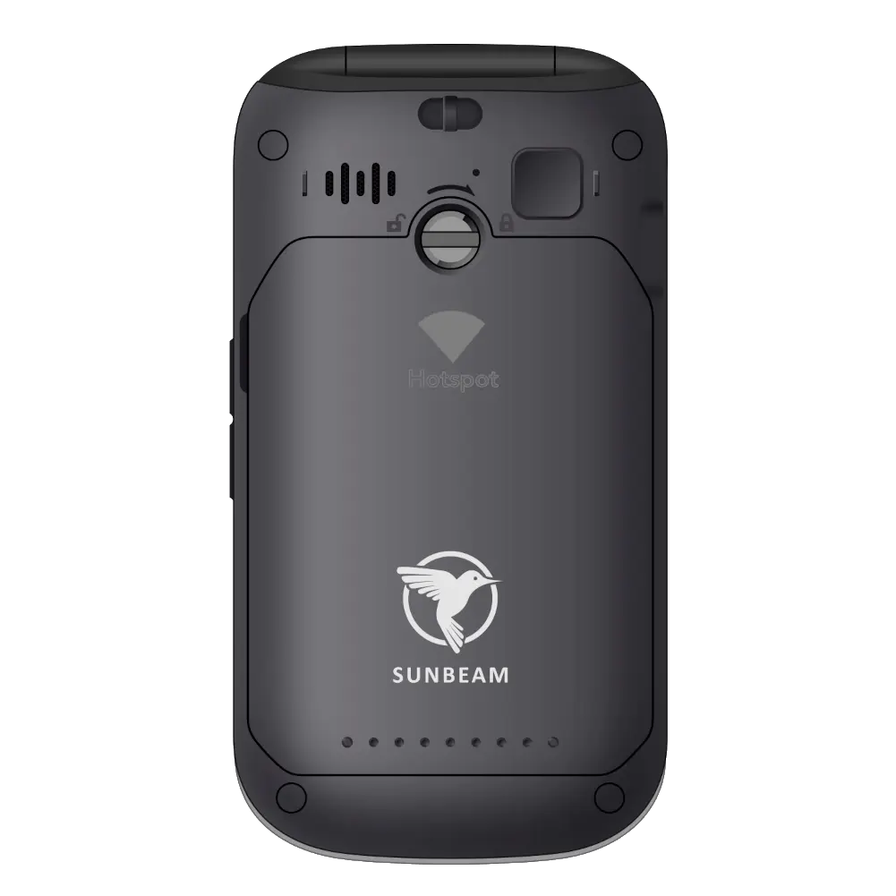 Sunbeam F1 Pro Aspen – Rugged Dumbphone with Hotspot and Waze