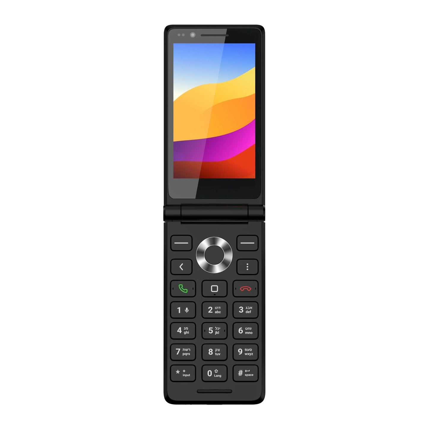 Wonder Phone 4g LTE Unlocked Touch Screen Kosher Flip Phone with Waze and Android auto