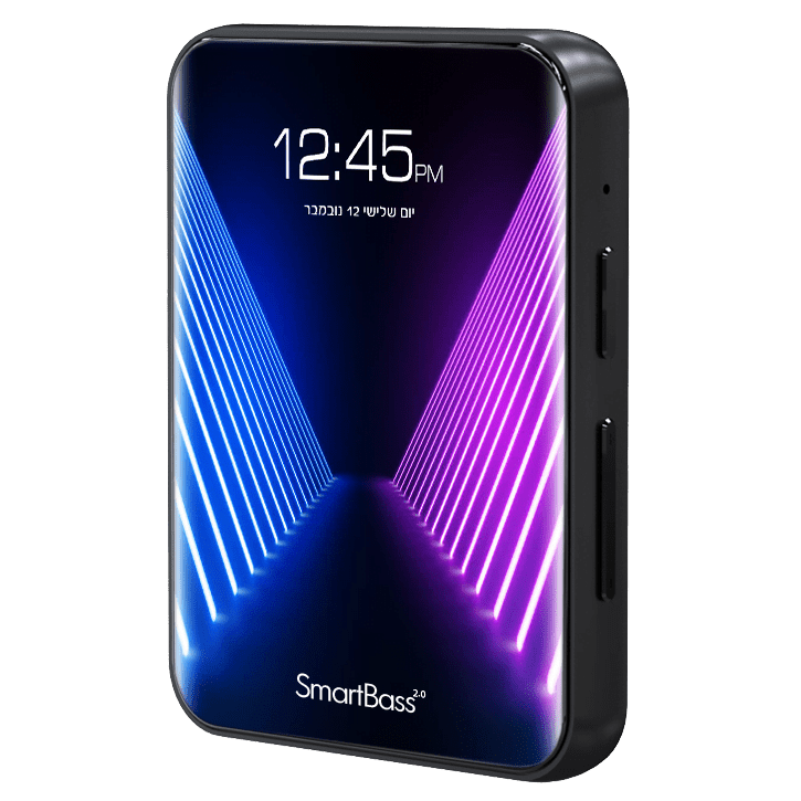 Samvix SmartBass 2.0 16GB MP3 Player Full Touch Screen - Black