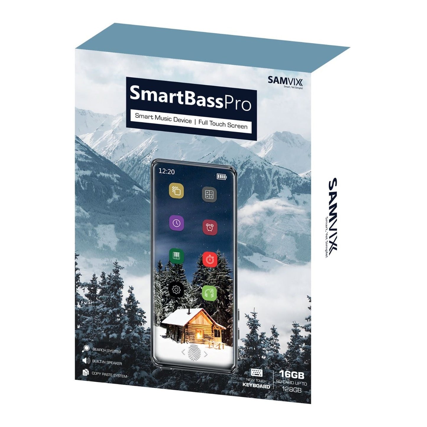 Smartbass Pro Kosher 16GB MP3 Player With SD Slot