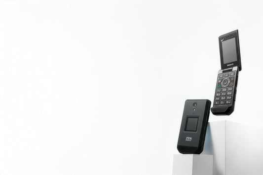 Megalife ZEN Flip Phone with Kosher What's App, Banking and Email