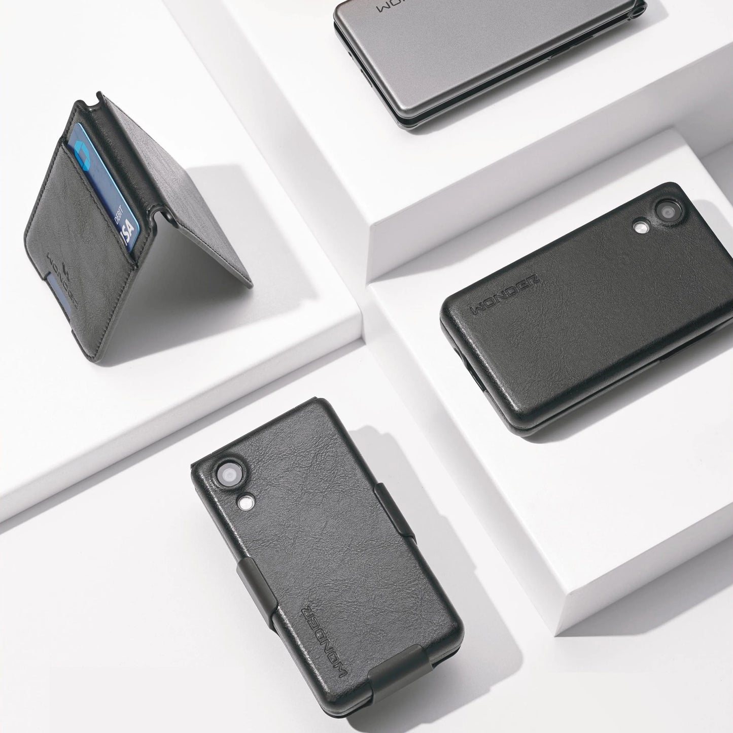 Wonder Phone 4g LTE Unlocked Touch Screen Kosher Flip Phone with Waze and Android auto