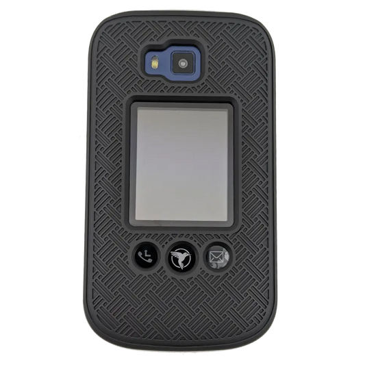 Hard Shell Cover with Holster for Sunbeam F1 Horizon Flip Phones  (Black or Blue)