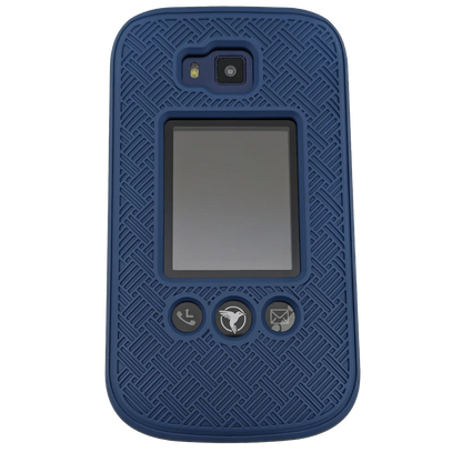 Hard Shell Cover with Holster for Sunbeam F1 Horizon Flip Phones  (Black or Blue)