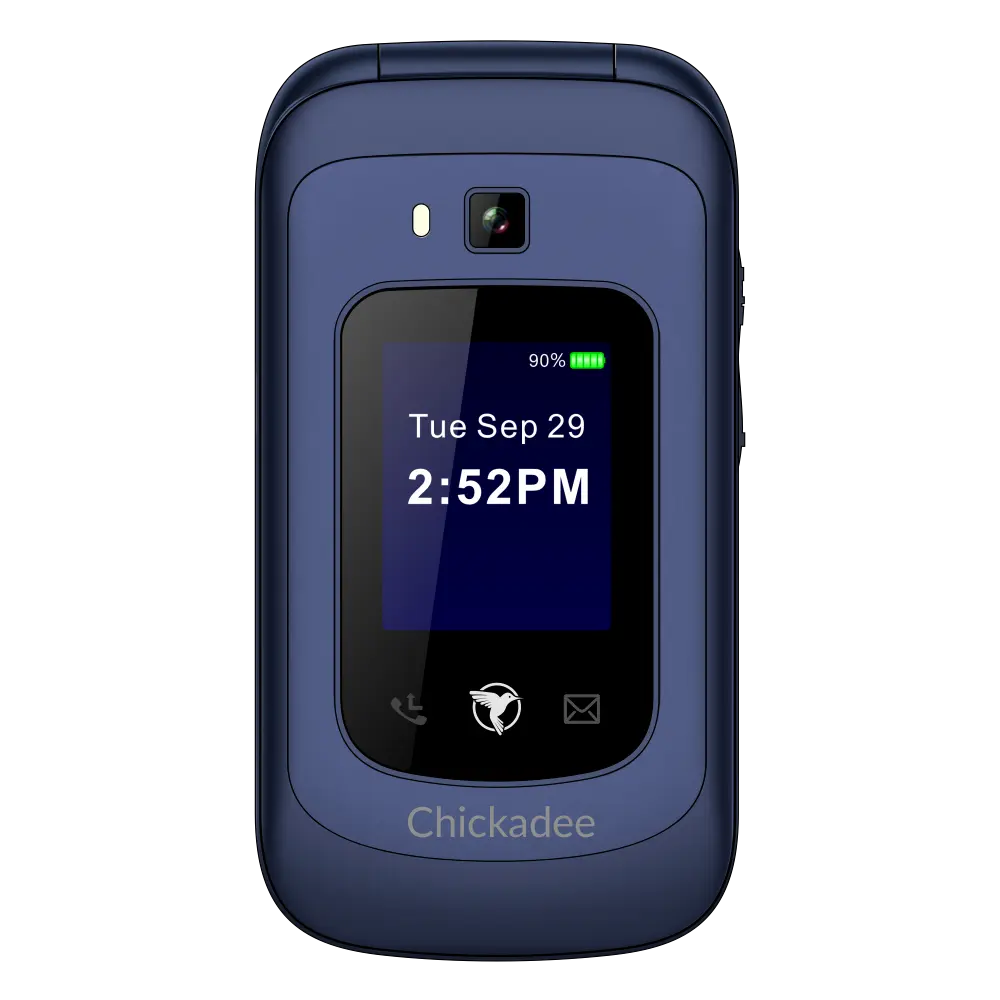 Sunbeam F1 Horizon Chickadee – Flip Phone with Talk Only