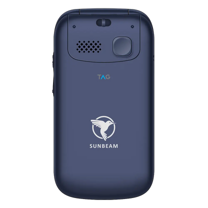 Sunbeam F1 Horizon Finch – Flip Dumb Touch Screen Phone with Talk and Text