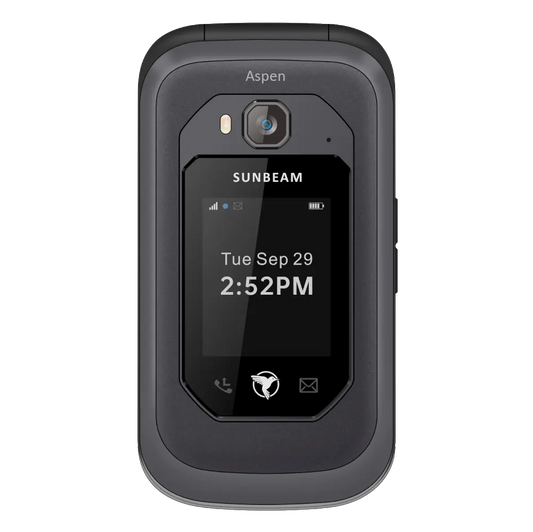 Sunbeam F1 Pro Aspen – Rugged Dumbphone with Hotspot and Waze