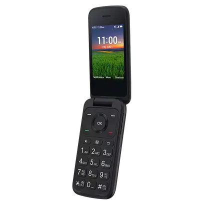 TCL Flip Go 4g LTE Flip Phone - AT&T Unlocked With an Option for Waze and Email, and Voice2 Text