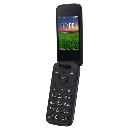 TCL Flip Go 4g LTE Flip Phone - AT&T or T-Mobile Unlocked With an Option for Waze and Email, and Voice2 Text