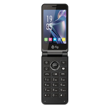 FIG Flip ll X Kosher Phone With a Touch Screen and Waze and on Screen Keyboard-(Pre order)