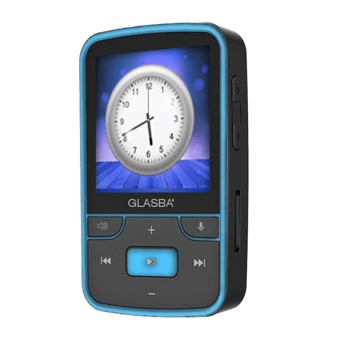 Samvix Glasba 8GB MP3 Player-Blue