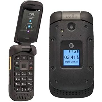 sonim xp3800 kosher flip phone with an option for waze and email